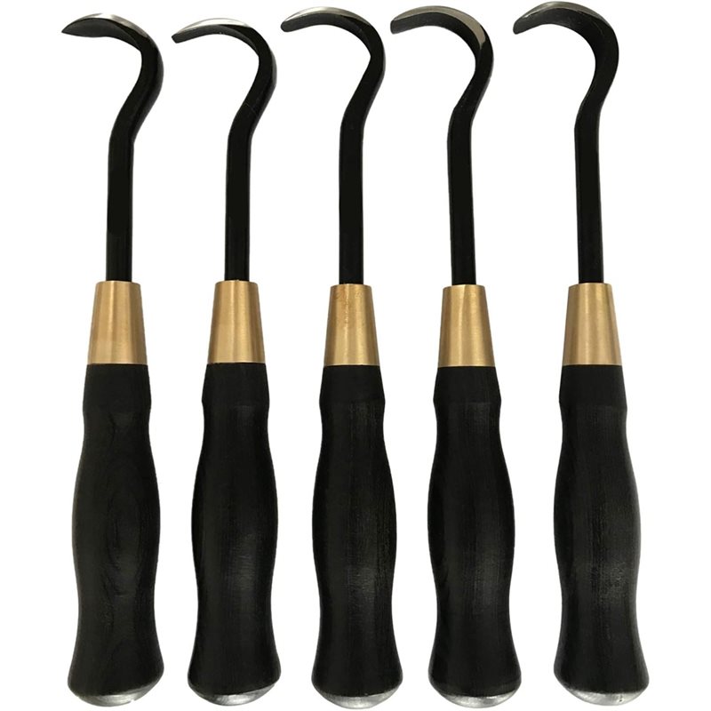 Concave Branch Cutter - A74E-분재 스크레이퍼 5종 도구 세트(블레이드, 다양한