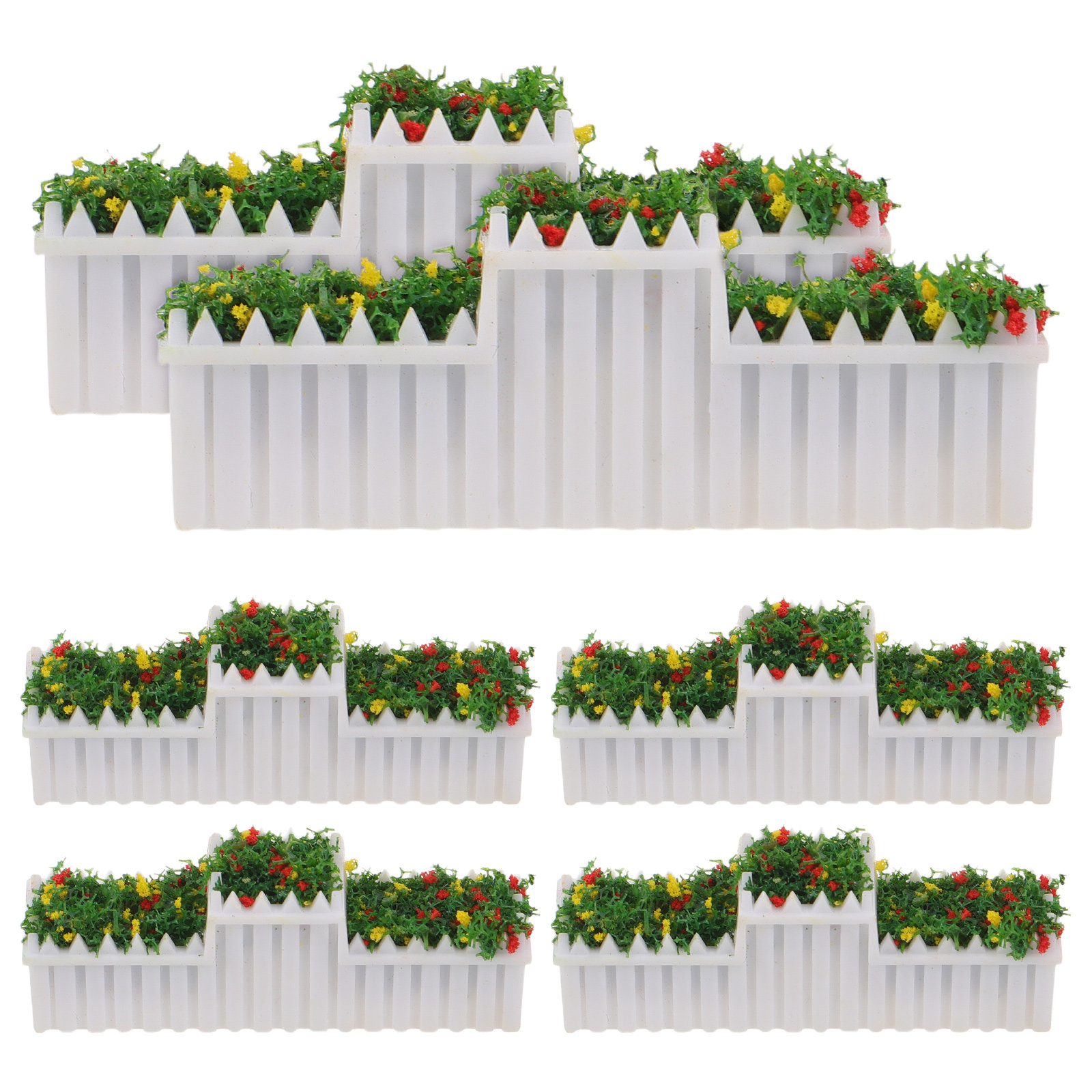 6Pcs 미니어처 분재 식물 모델 요정 집 미니 정원  - Bonsai Garden For Desk 리뷰 및 가격