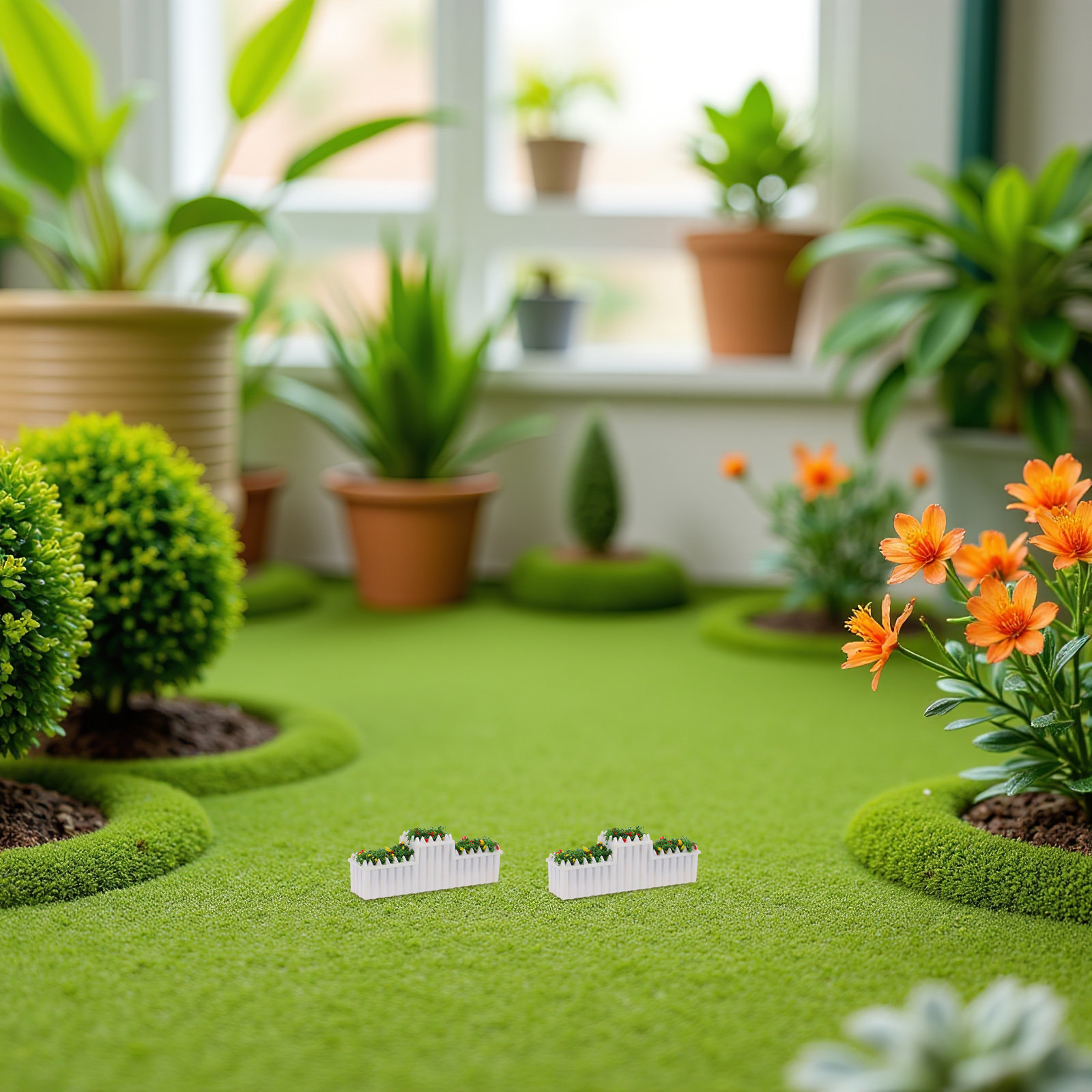 6Pcs 미니어처 분재 식물 모델 요정 집 미니 정원  - Bonsai Garden For Desk 리뷰 및 가격