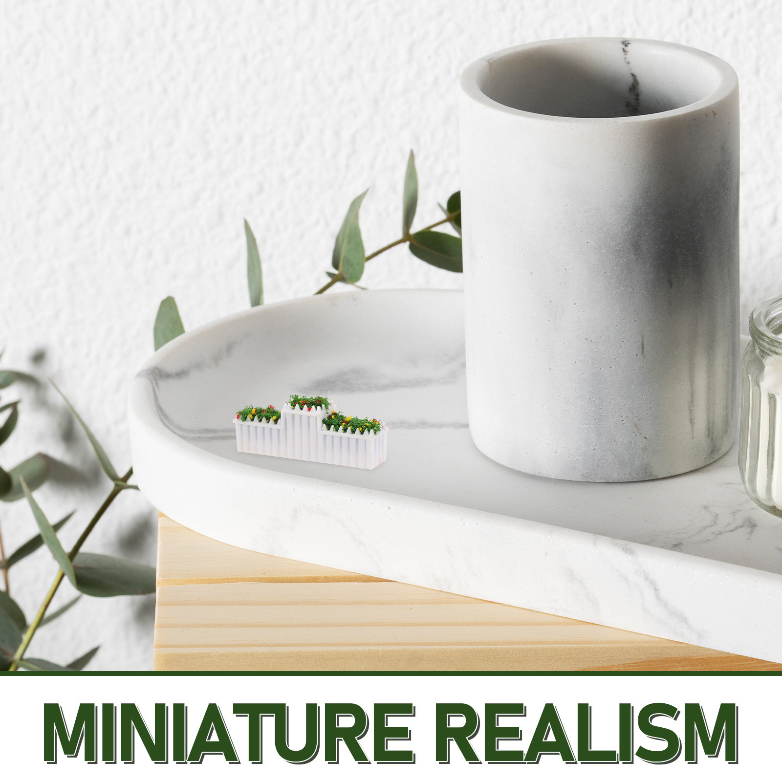 6Pcs 미니어처 분재 식물 모델 요정 집 미니 정원  - Bonsai Garden For Desk 리뷰 및 가격