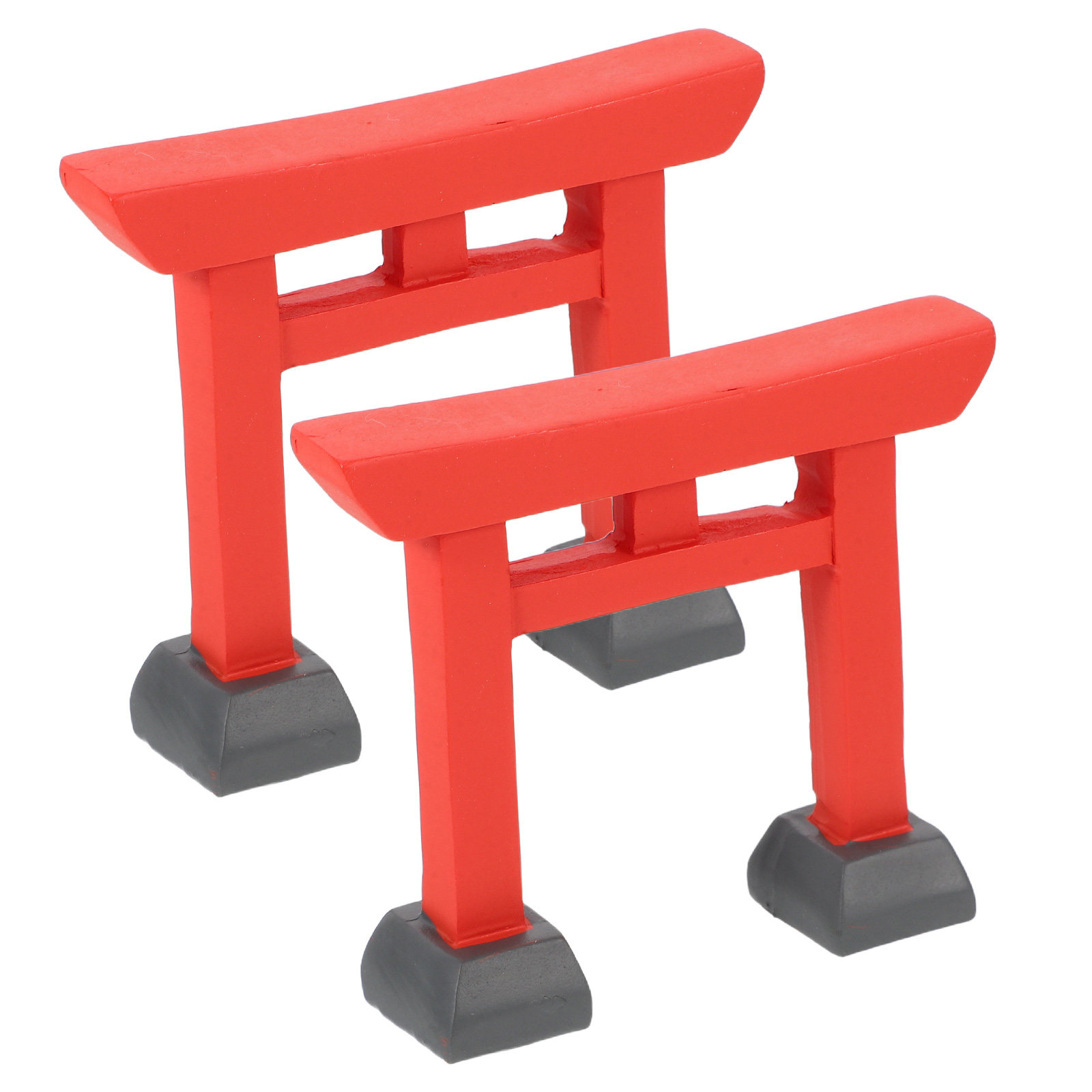 2Pcs 정교하게 제작된 미니 토리이 게이트 수지 장식 - Bonsai Garden For Desk 리뷰 및 가격