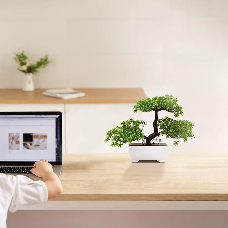 인공 분재 플라스틱 바이오닉 가짜 식물 홈 룸 실내 사 - Bonsai Garden For Desk 리뷰 및 가격