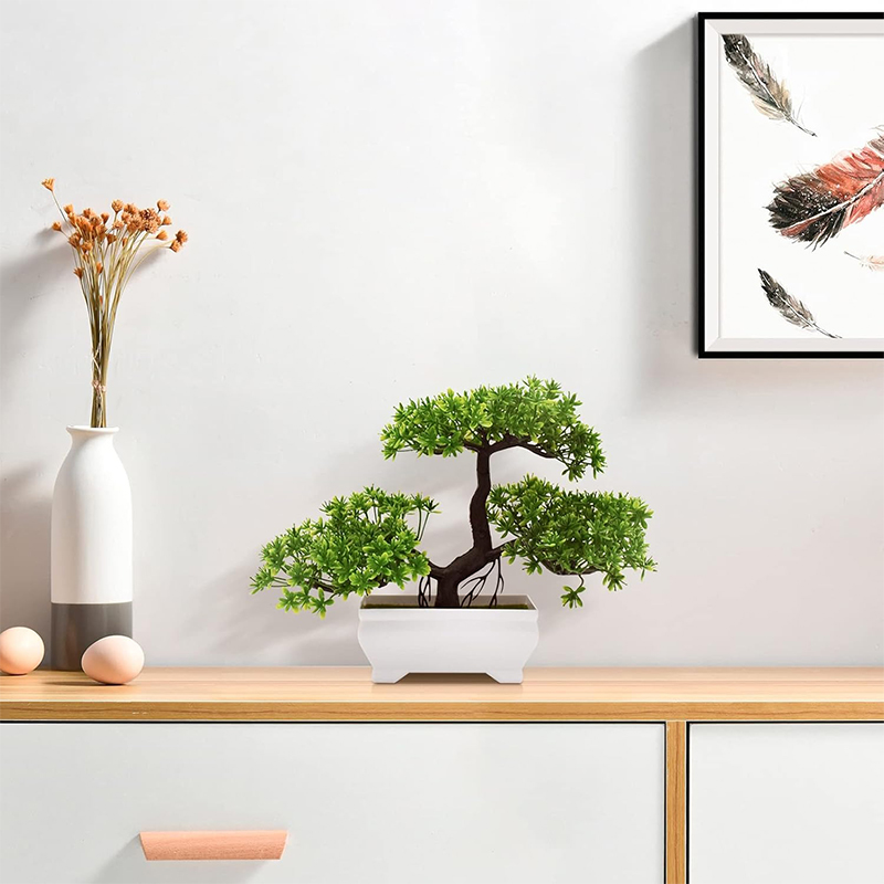 인공 분재 플라스틱 바이오닉 가짜 식물 홈 룸 실내 사 - Bonsai Garden For Desk 리뷰 및 가격